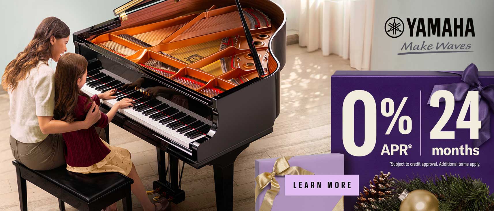 Yamaha Holiday Promotion Piano Sale