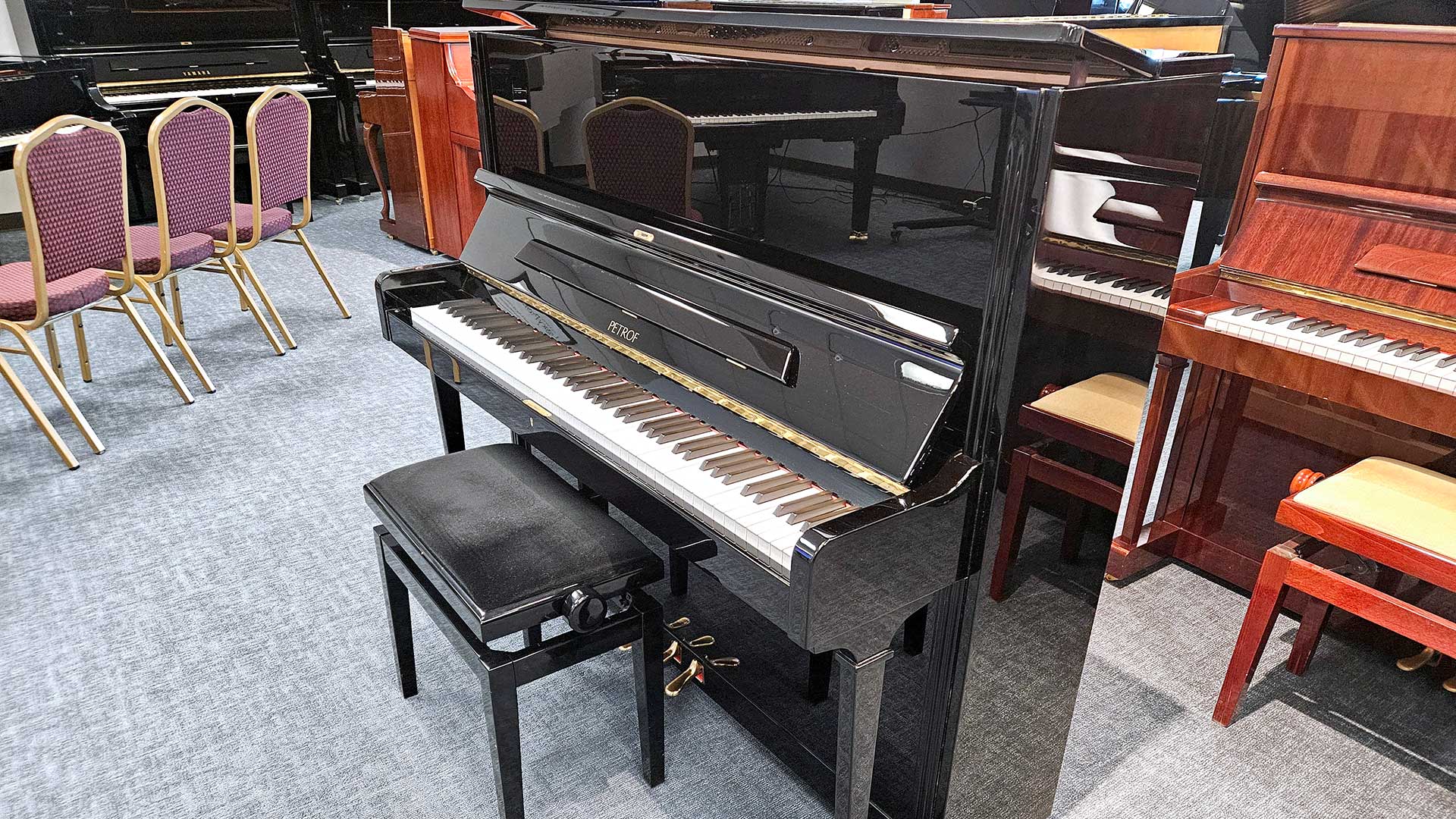 p-125 Petrof Used Piano