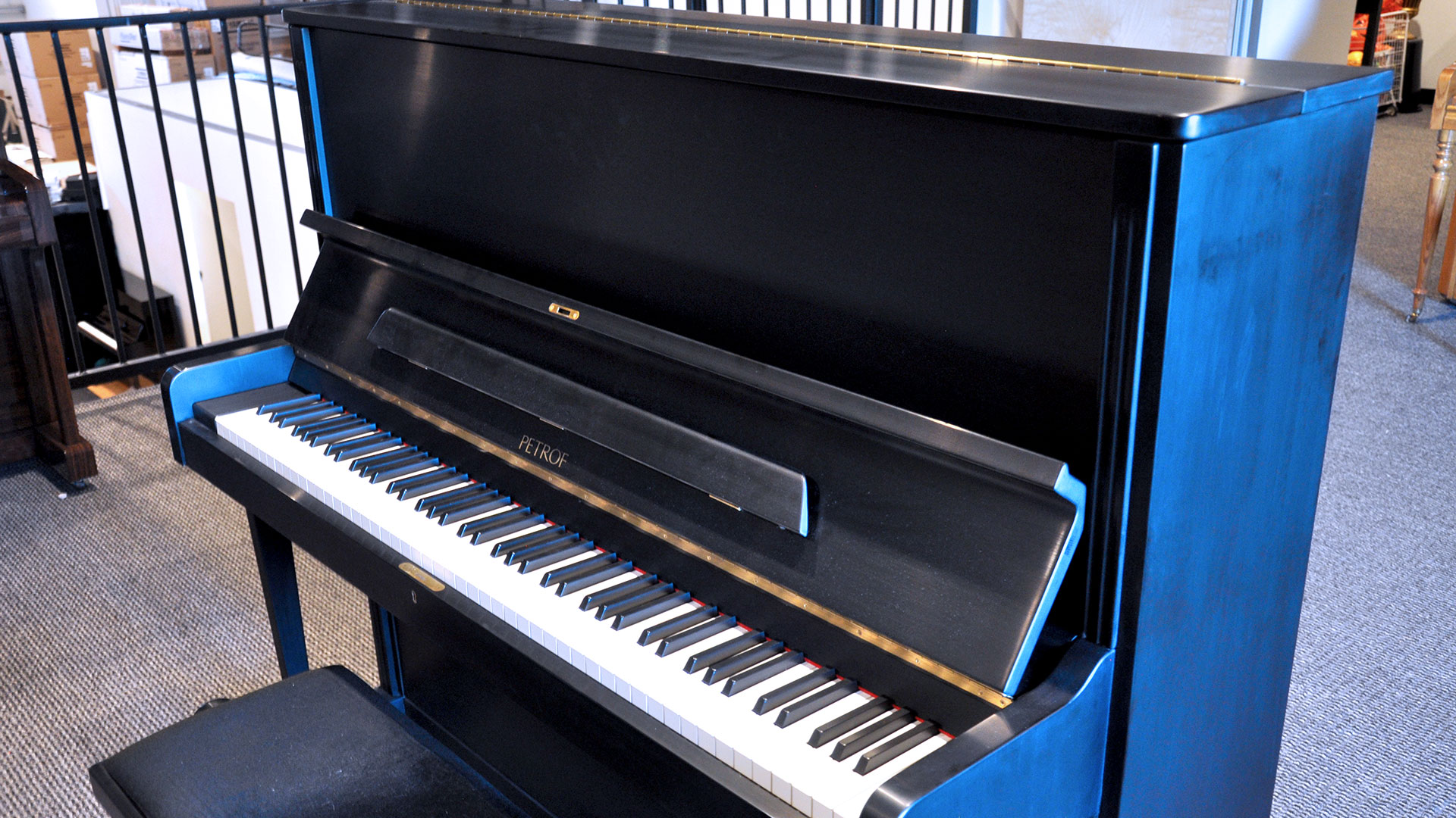 p-125 Petrof Used Piano