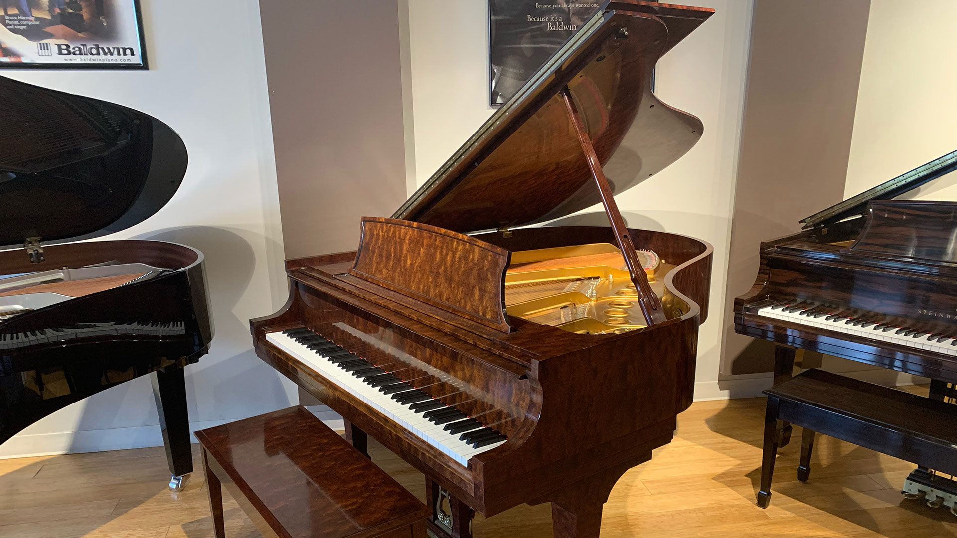 Used Steinway grand piano Model M