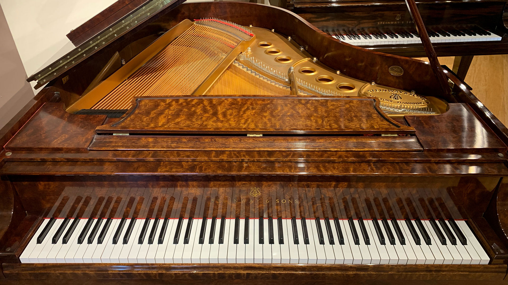 Used Steinway grand piano Model M