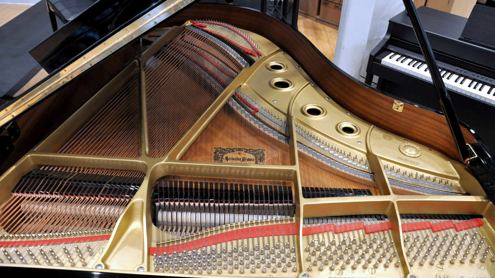 Used Yamaha baby grand piano