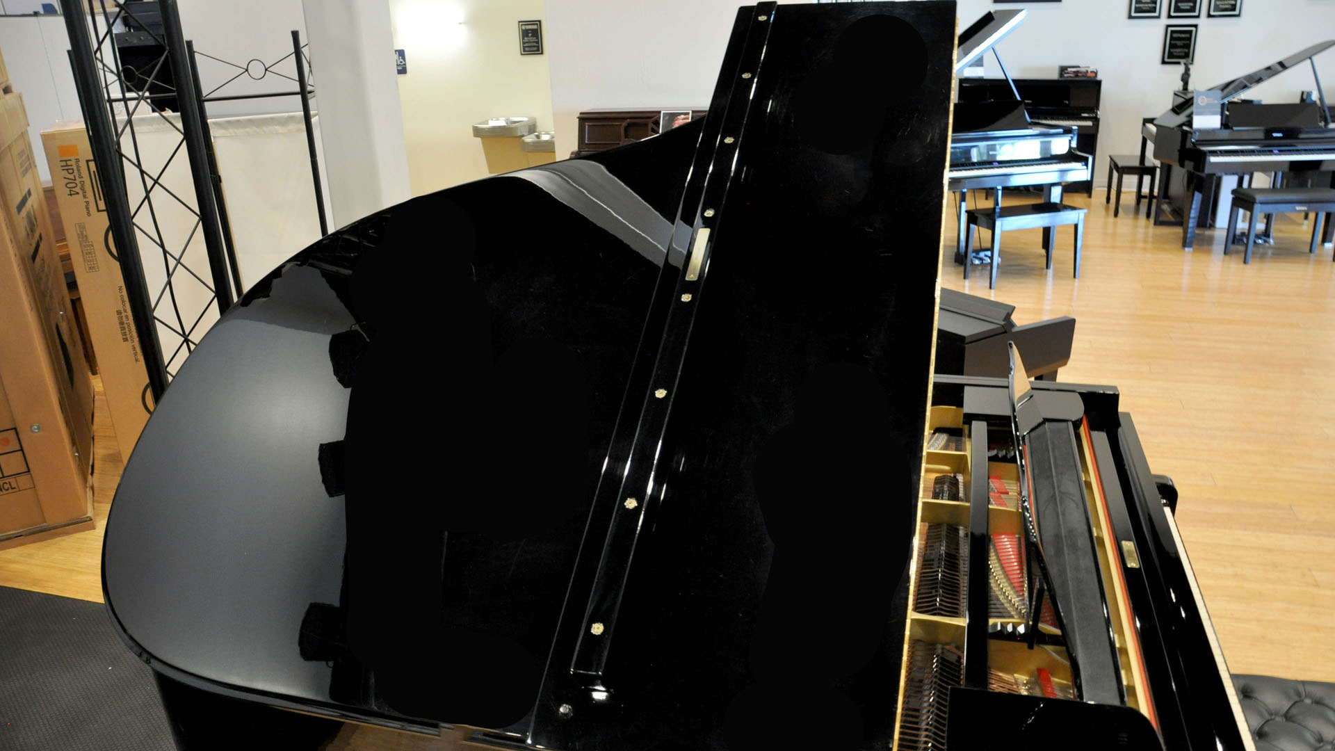 Used Yamaha baby grand piano