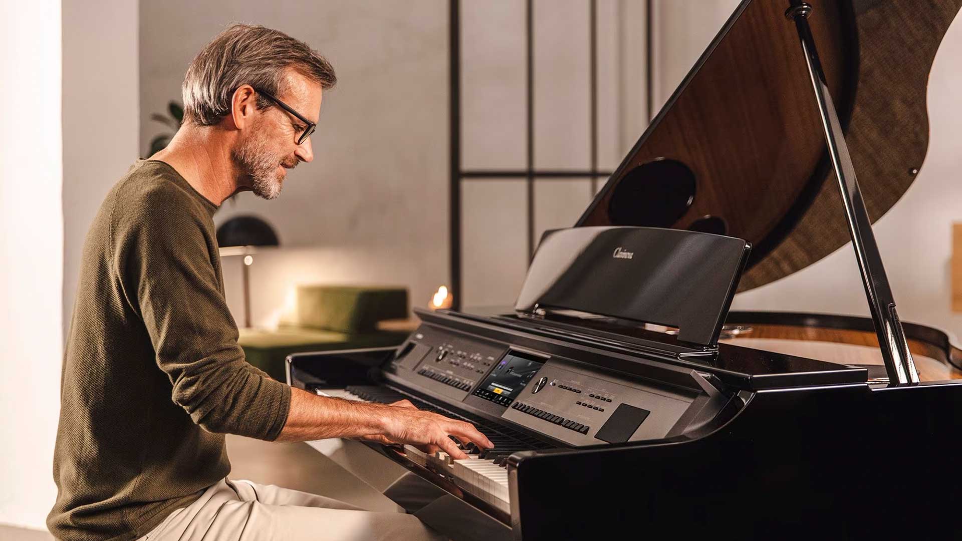 Yamaha Clavinova cvp-909gp digital piano
