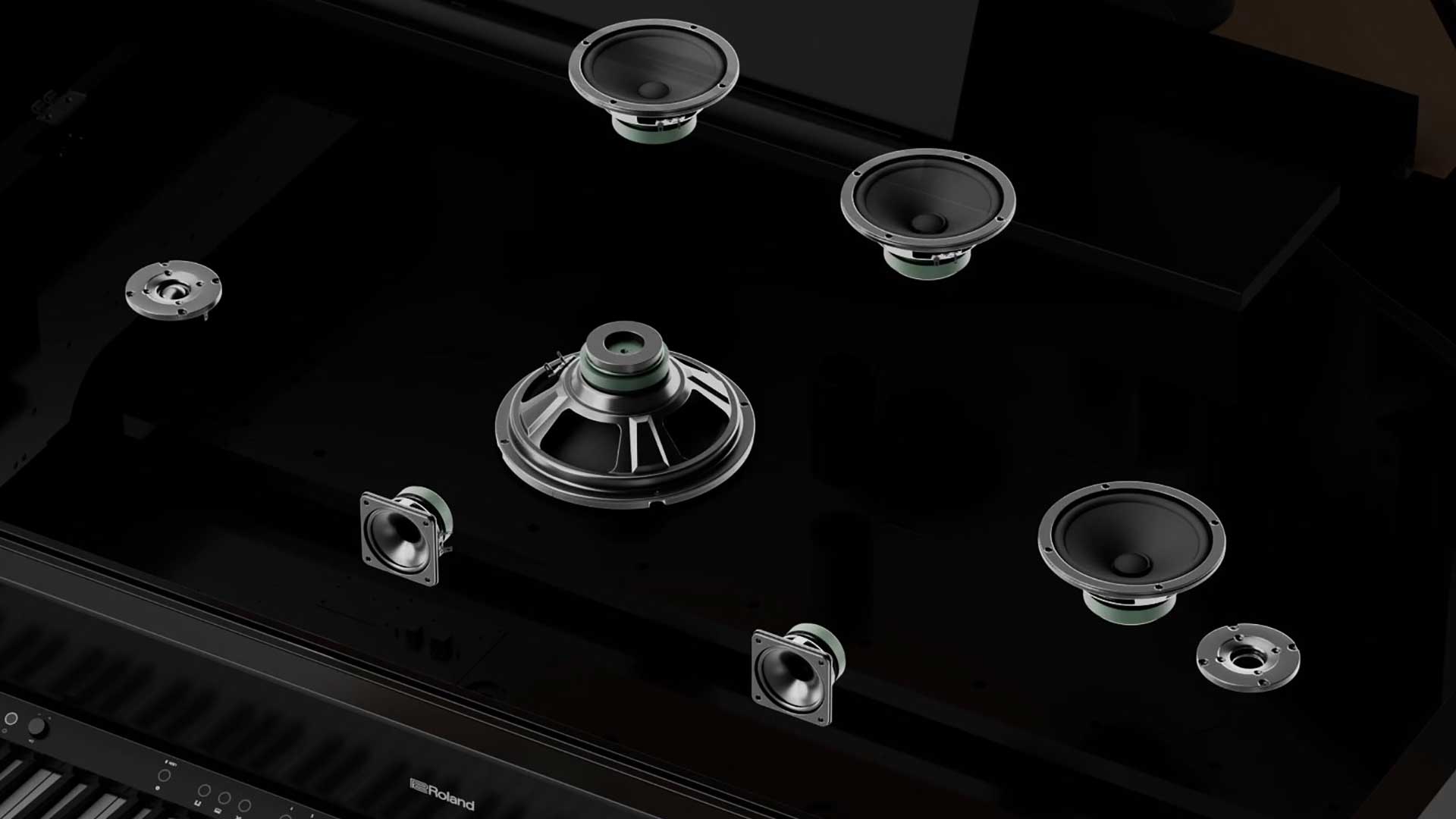 Roland digital grand piano gp-9m