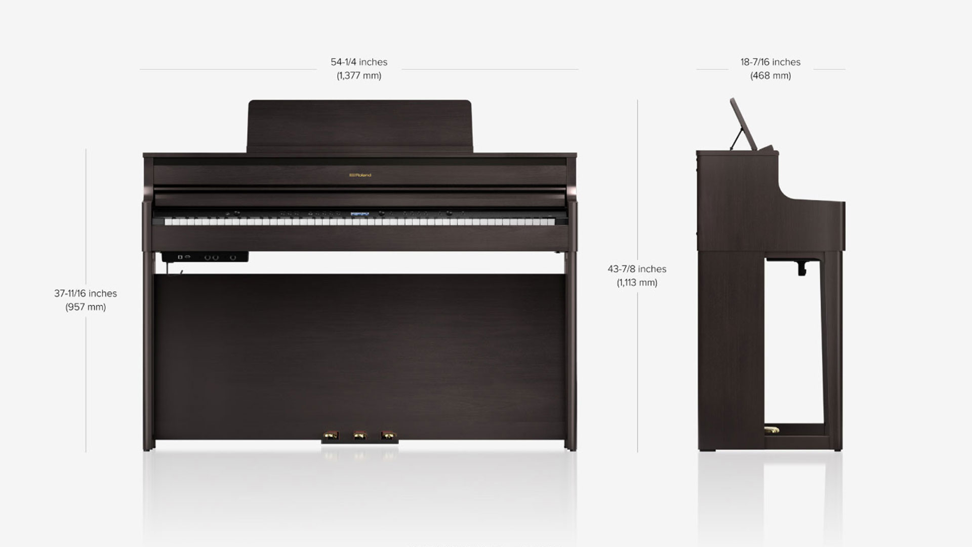 Roland digital piano hp704