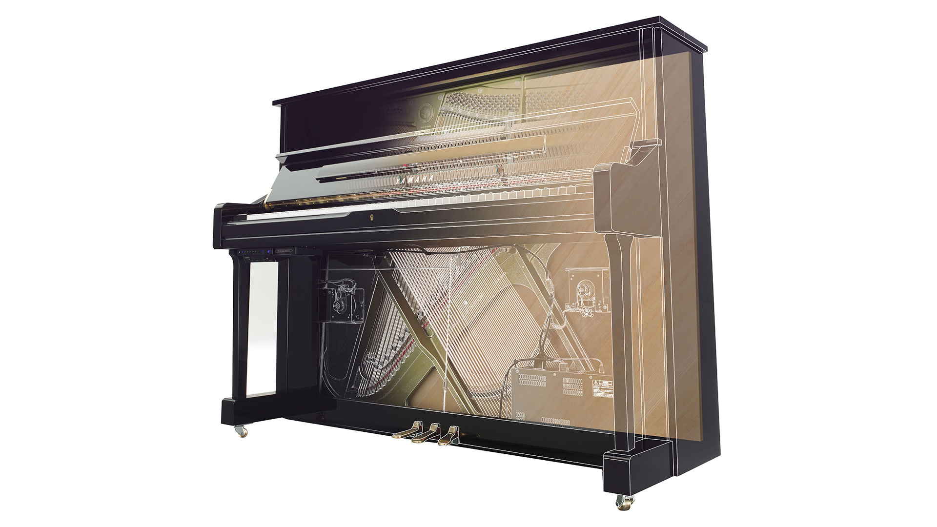 Yamaha TransAcoustic Piano yus3-sh2