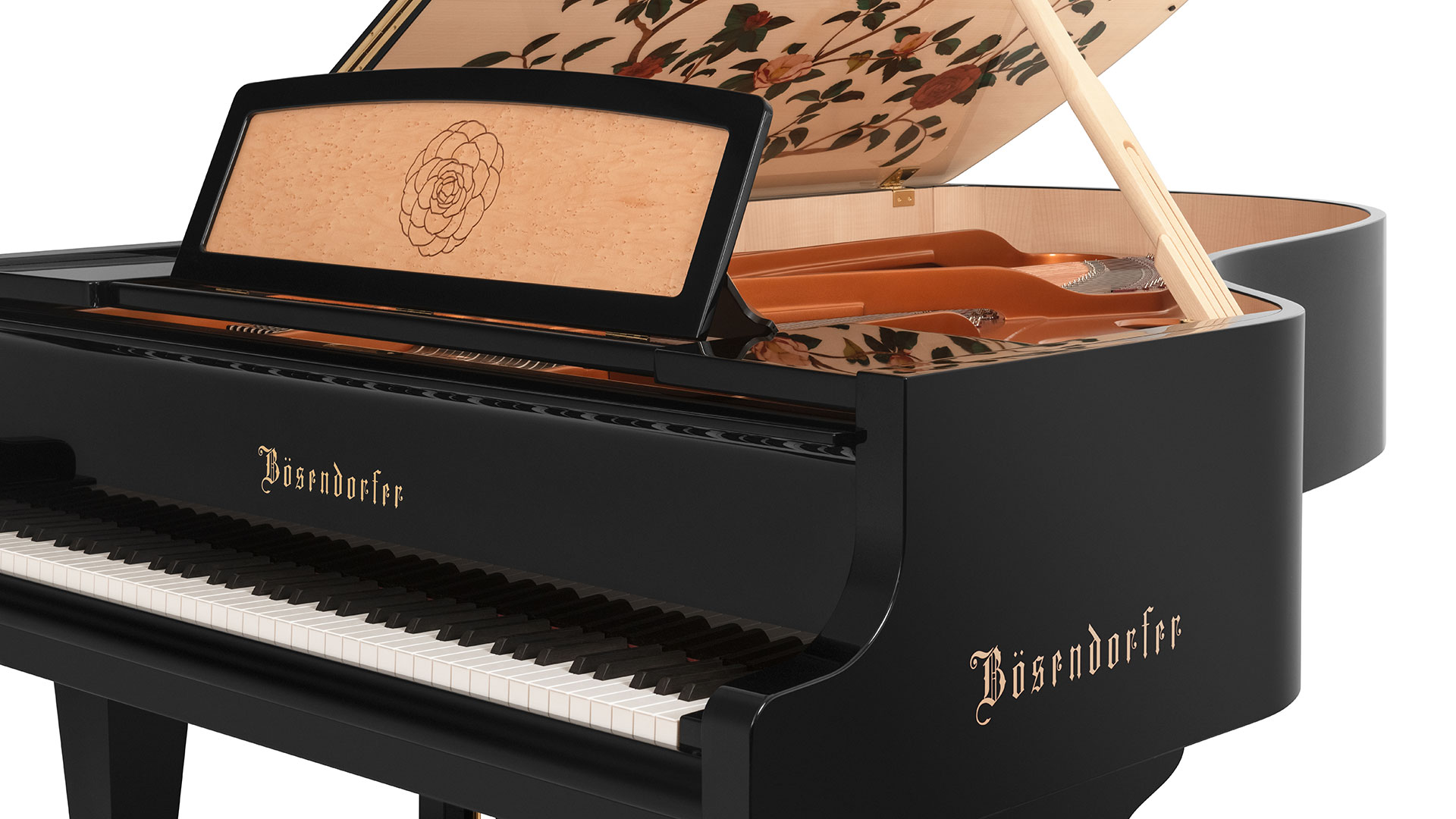Bosendorfer piano Camellia grand piano