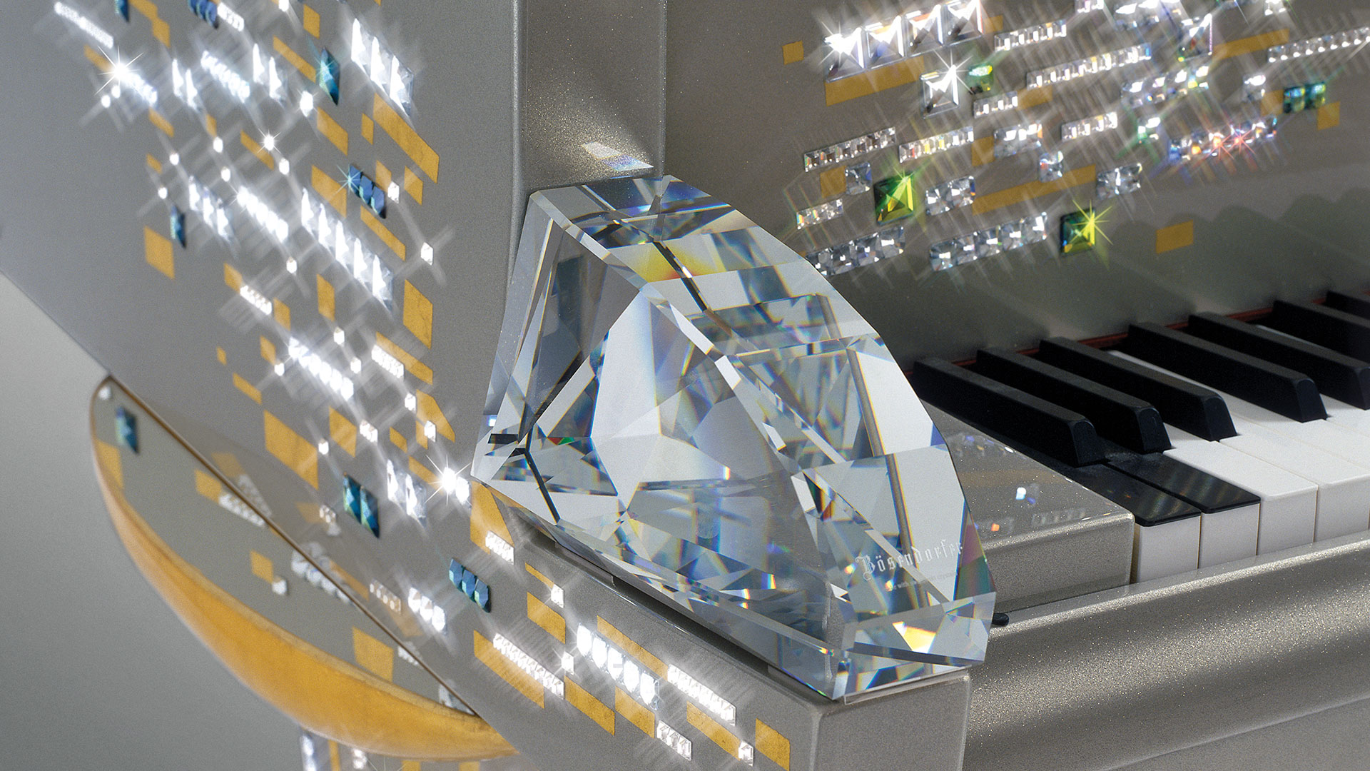 Bosendorfer piano Swarovski grand piano