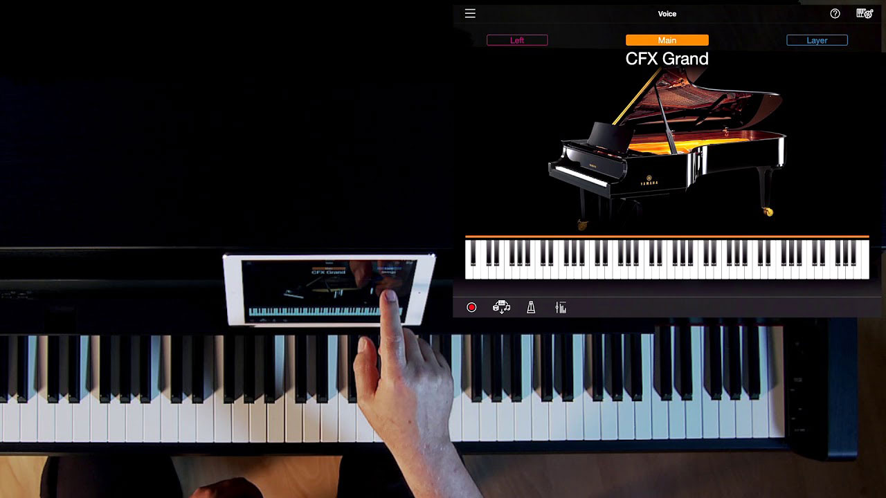 Yamaha Clavinova clp-765gp digital piano