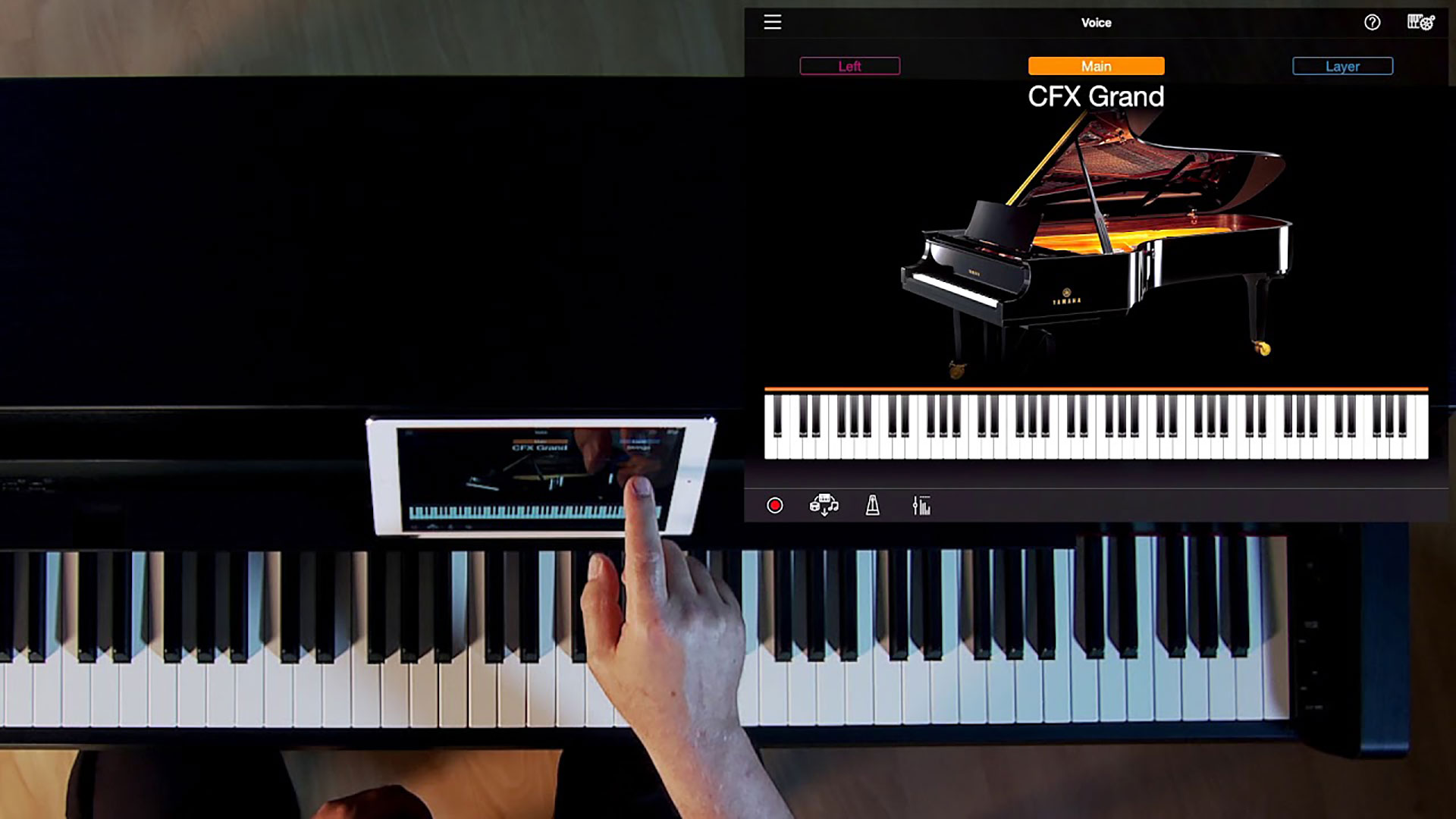 Yamaha Clavinova clp-785 digital piano