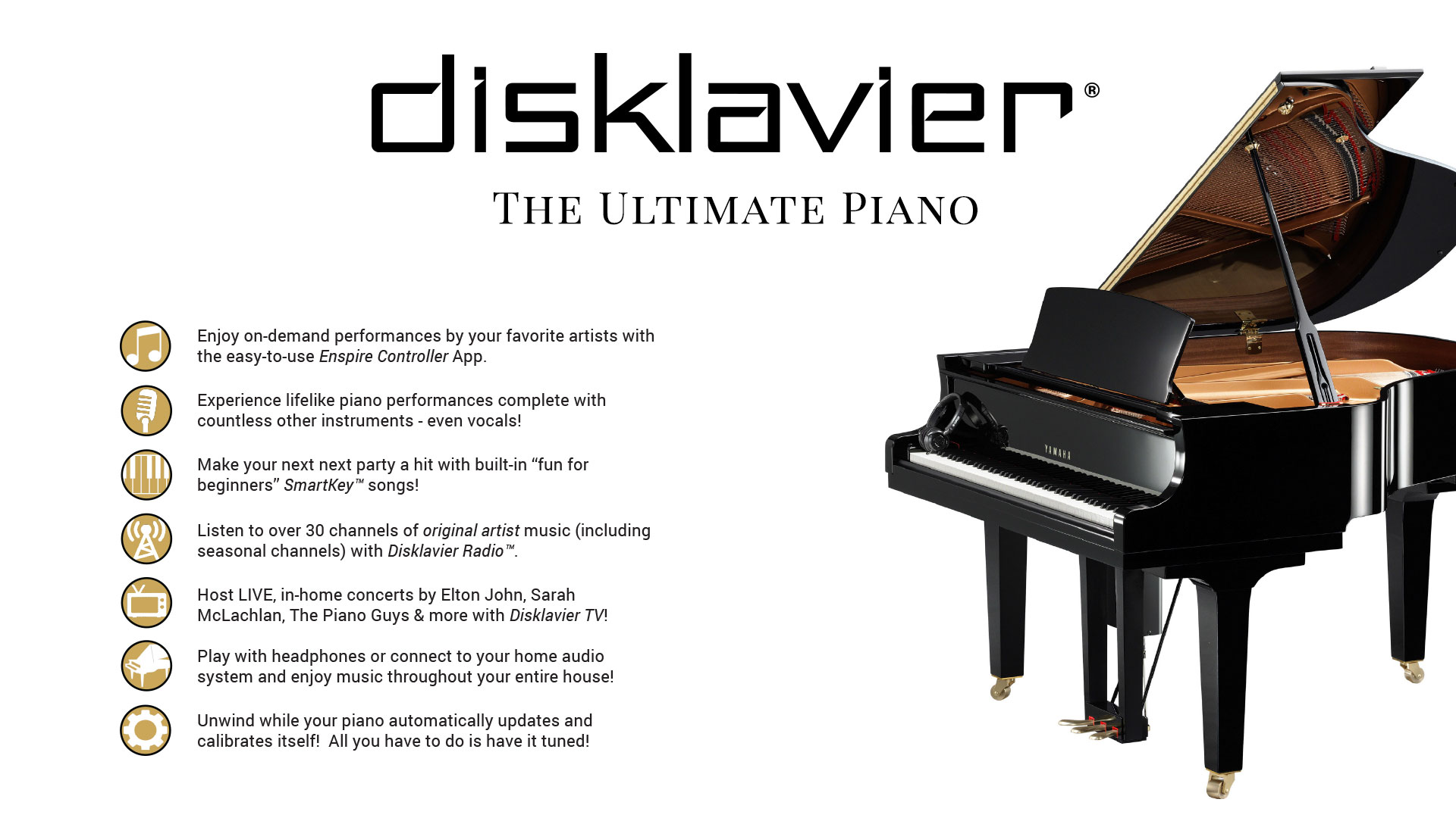 DS6X ENPRO Yamaha Disklavier Grand Piano
